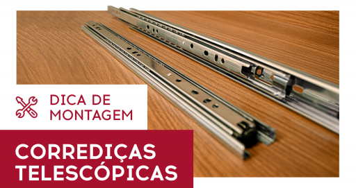 Como instalar corrediça telescópica + dica de como tirar gaveta