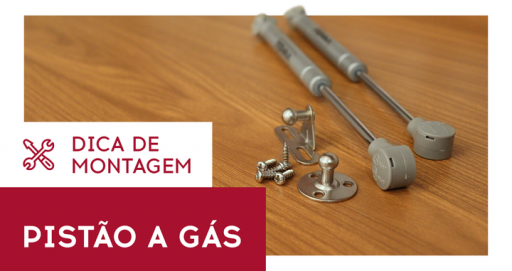 Como montar kit de pistão a gás