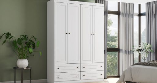 Guarda-roupa Americano 04 Portas